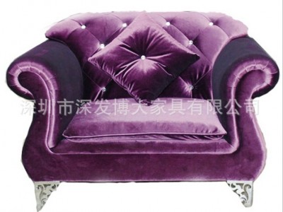 深圳沙发家具厂供应酒店欧式沙发、 KTV会所布艺沙发定做批发