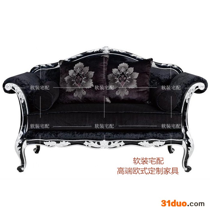 定制\n            新古典实木沙发/欧式组合沙发/