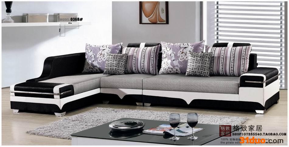 供应GG800001布艺沙发真皮沙发家具沙发床客厅