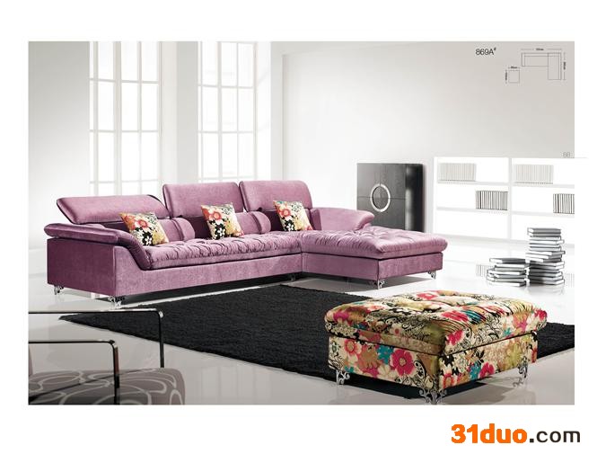 供应 沙发 现代布艺沙发