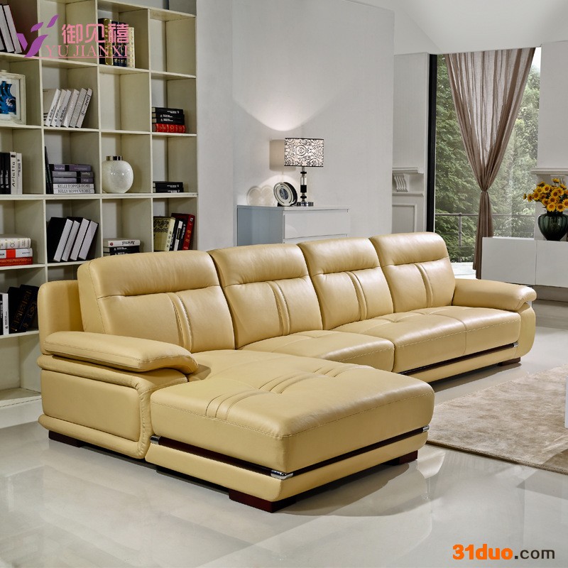 南京客厅皮沙发组合 后现代沙发  家具团购 芝华士沙发工厂