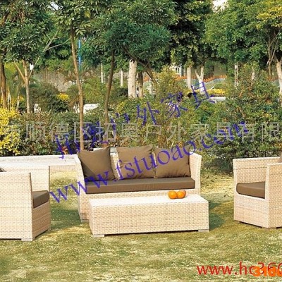 供应拓奥A30户外藤沙发 卧室藤沙发组合 pe编藤沙发/套房家具沙发/卧室家具