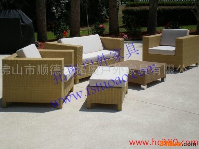 供应拓奥A54藤编家具 藤编织沙发 藤制单人沙发 酒店沙发 藤编客厅沙发