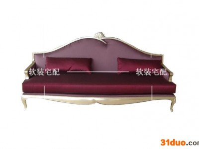 定制\n            新古典双人位沙发/欧式实木沙发