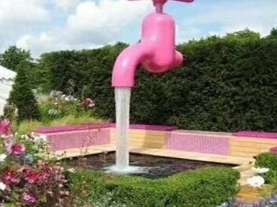 西安不锈钢水**雕塑