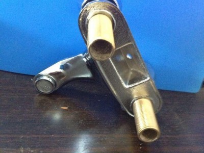 水暖五金 精铜浴室面盆水**双联式冷热面盆**