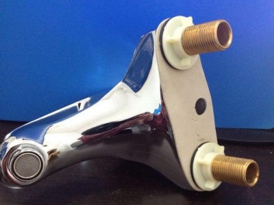 水暖五金 精铜浴室面盆水**双联式冷热水面盆**