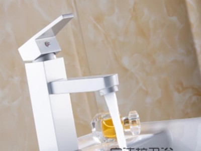 新款推出 太空铝面盆水**  四方脸盆水** 冷热台盆水龙