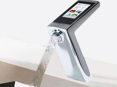 38du智能恒温混水**厂家 电子感应** 厨房脸盆水槽菜盆冷热水**SJ-F200