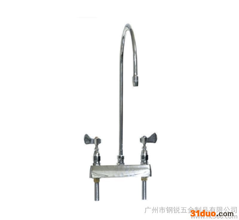 水** 4寸带盖鹅颈** 扳手式星盆** 冷热混合水**