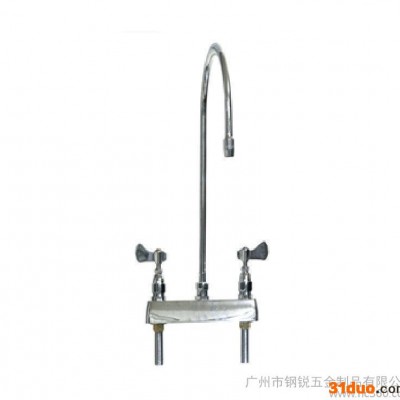 水** 4寸带盖鹅颈** 扳手式星盆** 冷热混合水**