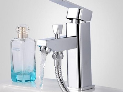 馨蕊卫浴xr-3678全铜抽拉式水** 浴室柜单孔台盆洗手脸面盆** 冷热水**