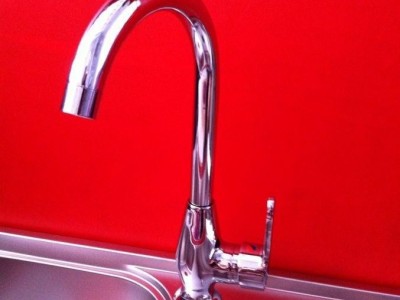 全铜 冷热 单把单孔 厨房水槽** 洗菜盆水** 特价批发