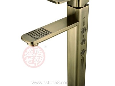 供应中式仿古水**,068-01G，仿古高面盆水**