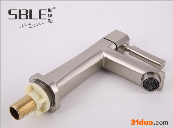 直销广东青蛙拉丝单冷面盆立式水**2015 款量大从优