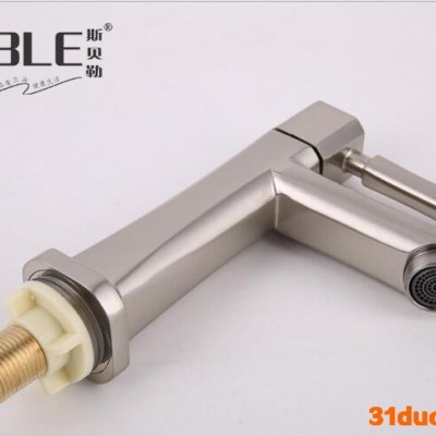 直销广东青蛙拉丝单冷面盆立式水**2015 款量大从优