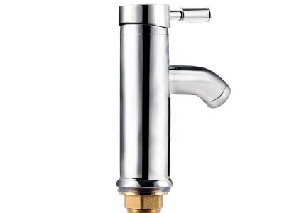 浴室无铅面盆** 精致不锈钢浴室防爆水** 单把单孔脸盆**