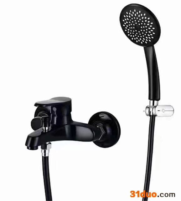 莫的卫浴00532淋浴花洒套厂家批发浴缸**厂家淋浴水**黑色**厂家