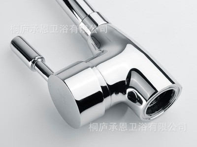 承恩厨房水**冷热全铜洗菜盆洗衣池洗碗可旋转万向水槽水**