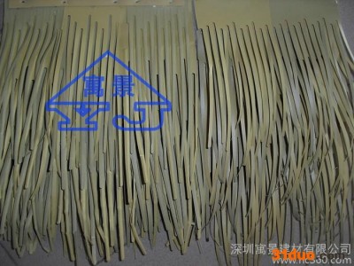 供应唐山防火仿真茅草，塑料茅草，金属茅草 亮丽美观 特种建材