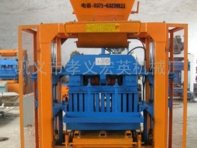 宏英**供应半自动混凝土制砖机 建材生产加工机械 制砖机 建材生产加工机械