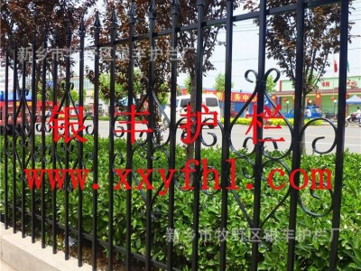 加工建筑铁艺栏杆 金属建材工艺品 加工铁艺锻钢栏杆1068