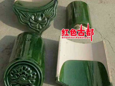 佛山陶瓷仿古建材  祠堂  寺庙 凉亭 琉璃瓦盾瓦正线瓦