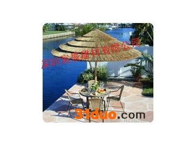 **寓景建材yj-9005塑料茅草_工厂生产