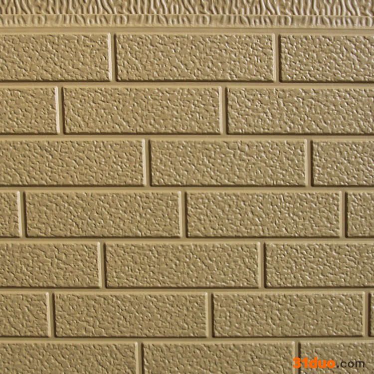 标砖纹外墙金属建材 迪拜尔 外墙保温板专业生产