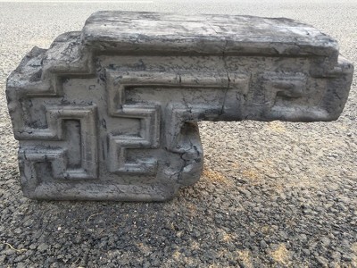 【晓军建材】黄山古建云头回吻 古建园林吻兽 仿古建材 可定制欢迎咨询