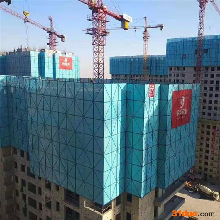 鹏海  建材爬架网 高层建筑施工防护网