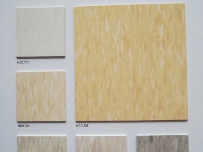 中国建材北新商用同质透心塑胶片材地板商用地胶北新通透片材