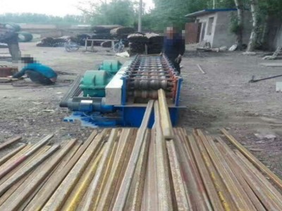 润煤RM-1  圆管压方管机 建材废旧圆管变方管设备 压40方管机