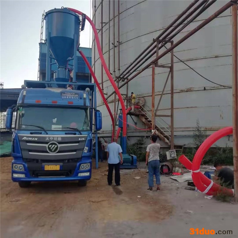 金成 建材堆屯粉煤灰出仓气力输送机库房干灰散运自动抽灰机环保吸灰机 气力/风力输送机