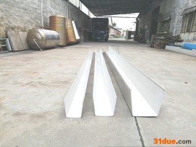 鹰拓建材厂供应** 厂房专用屋面排水建材 PVC水槽 塑料水槽 供应PVC塑胶水槽厂家 PVC水槽 塑胶水槽配件