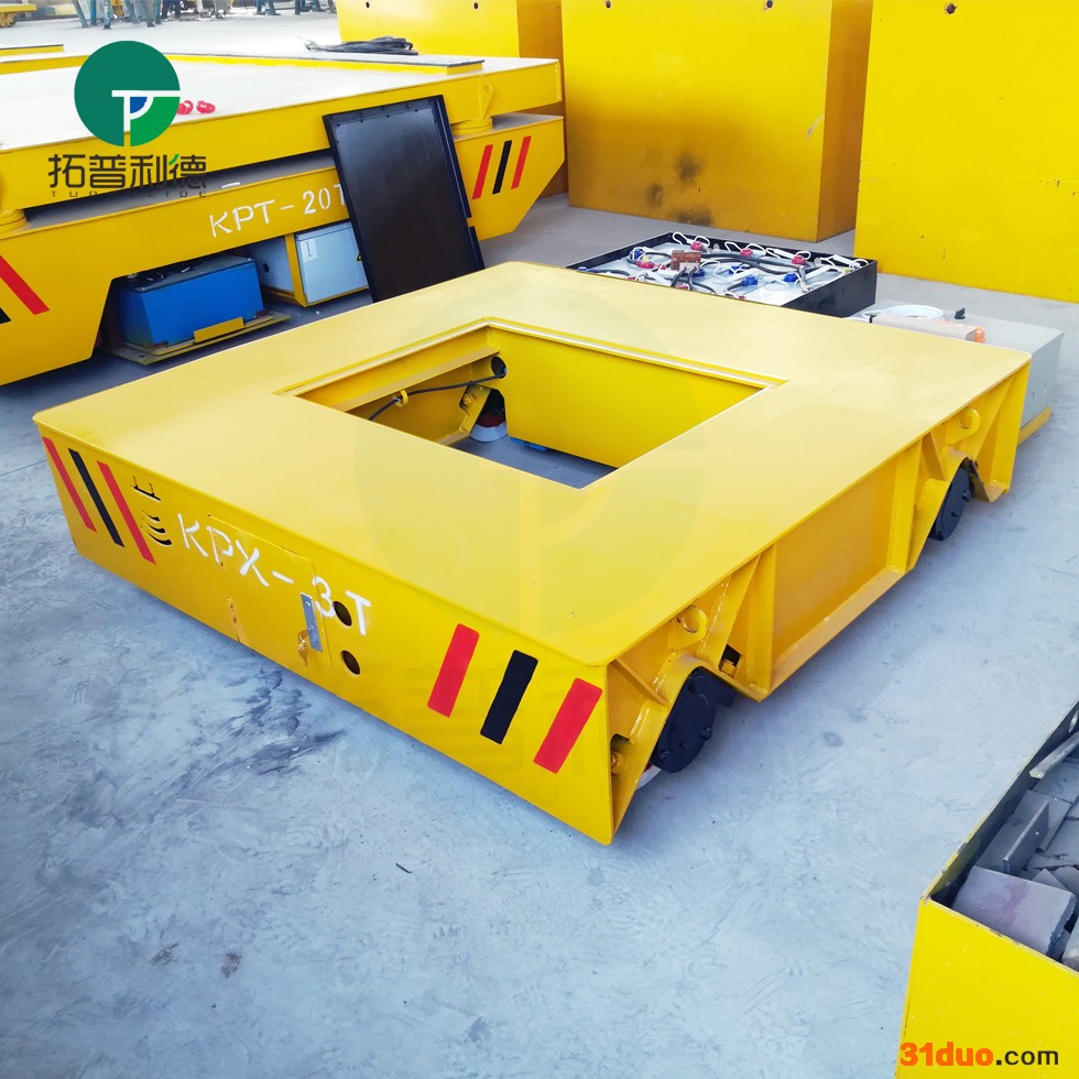 新利德KPX湖转运车建材蓄电池轨道车供电厂区运输车自行搬运车