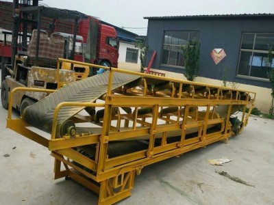 加工定制装卸建材材料输送机 昆明可移动式皮带输送机