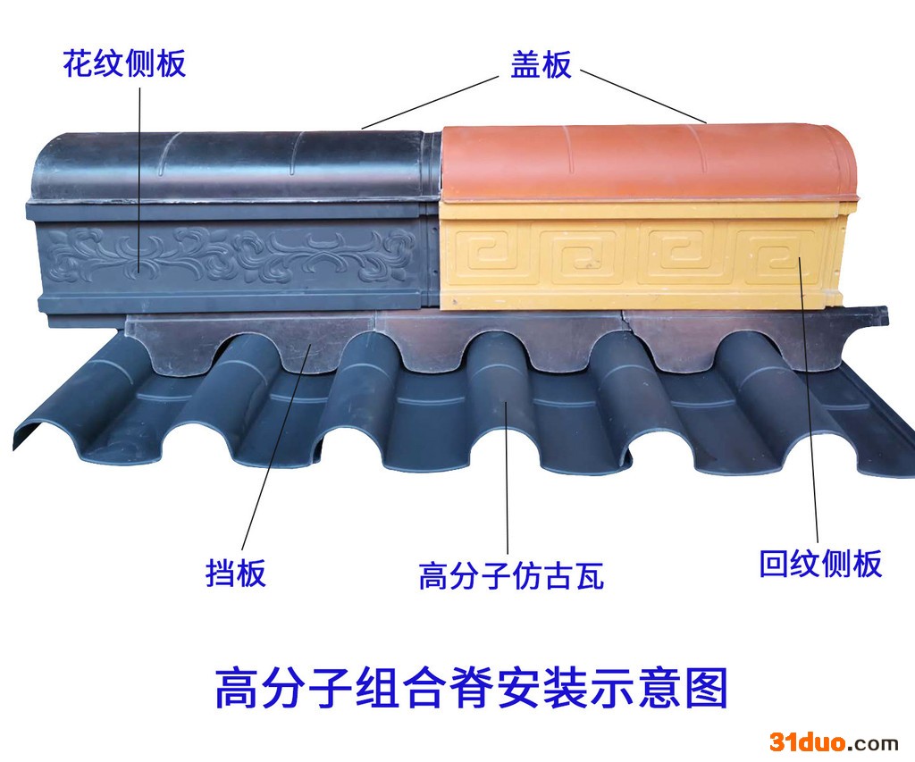 尚典建材 组合脊 组合脊批发 组合脊价格 组合脊厂家