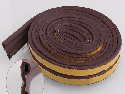 建材门窗密封条 P型b型T型自粘发泡密封条 pvc门窗密封