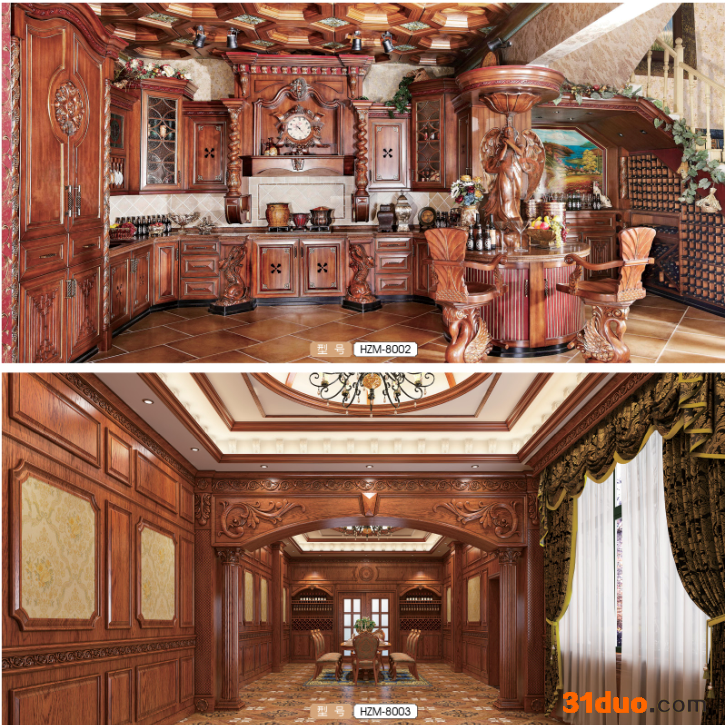 别墅全屋定制_别墅家具定制_农村别墅整装_别墅工厂_原木实木家具工厂_大型厂家_代理批发