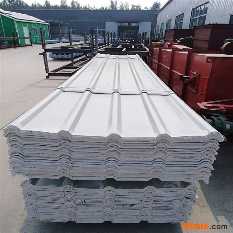 昊旭建材 菱镁瓦防腐瓦 耐高温  厚度5mm 重量轻耐压力强