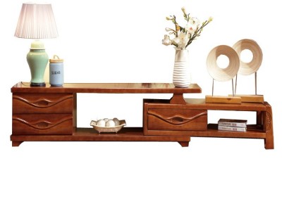 实木新中式柜组合地柜简易电视柜 批发美加顺家装建材客厅家具视