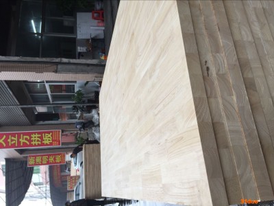 橡胶木指接板直销8-40mm实木板E0级 实木拼板家具