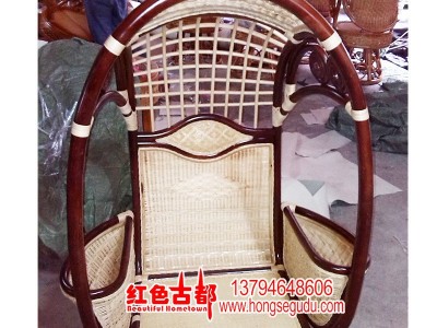 藤骨乱窜植物藤吊篮 藤秋千 别墅庭院花园阳台家具藤秋千吊椅