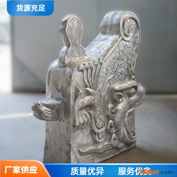 众典建材金属仿古正吻 建筑装饰吻兽 古建筑装饰成品