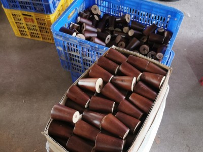 定做橡胶木家具脚 木质台脚  木制葫芦 木沙发脚 圆形葫芦木脚 家具脚批发