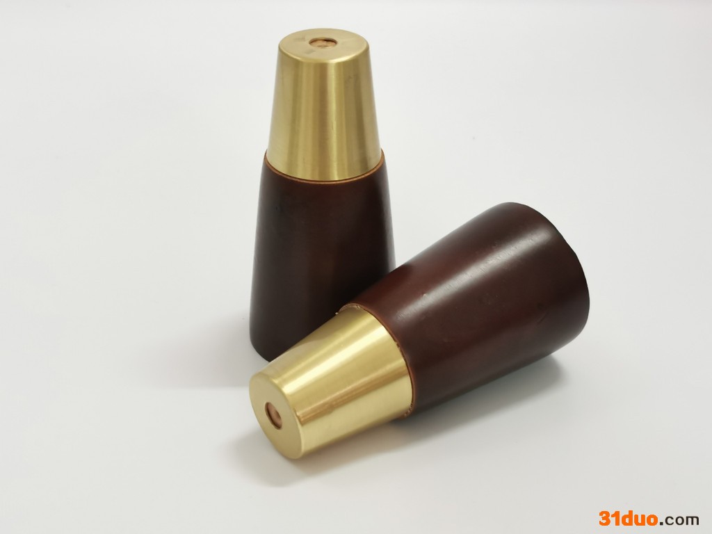 批发布艺沙发橡胶木家具脚 木质圆形葫芦脚 家具配件脚