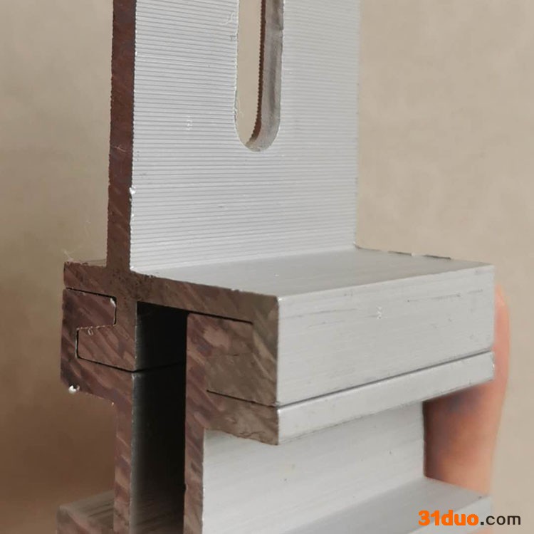 【可佳】 装饰建材铝合金挂件批发 铝合金挂件厂家 背栓铝合金挂件