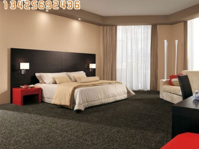 铭乐家具美式乡村中式公寓酒店宾馆家具床标间客房全套电视柜桌椅组合定制