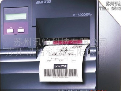 苏州常熟佐藤SATO-M-5900RV条码标签机厂-建材产品出货标签